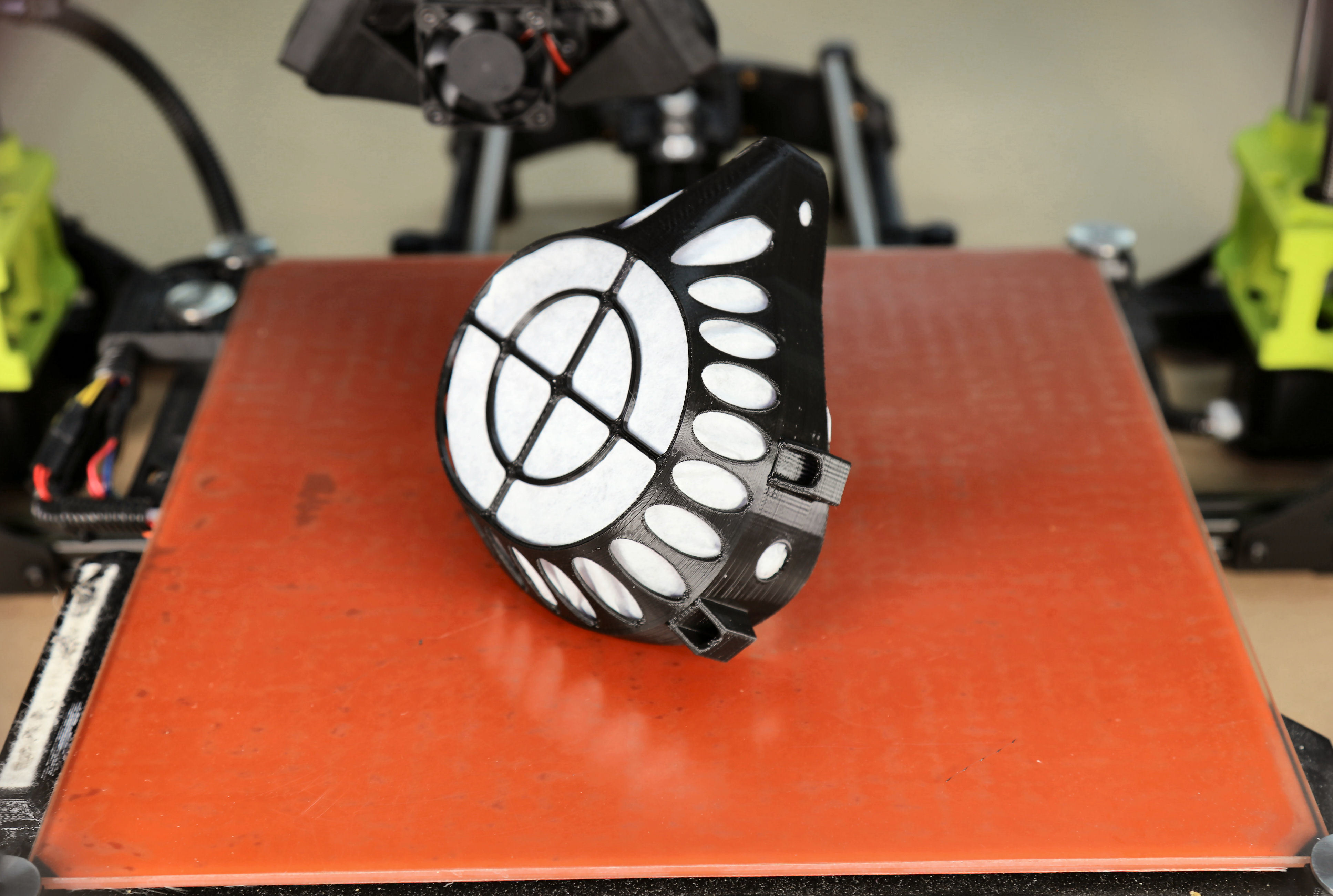 Free STL file Flex Filter (Coffee Filter) Face Mask (Rev 2)・3D printer model to download・Cults